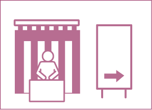 受付道具看板一式